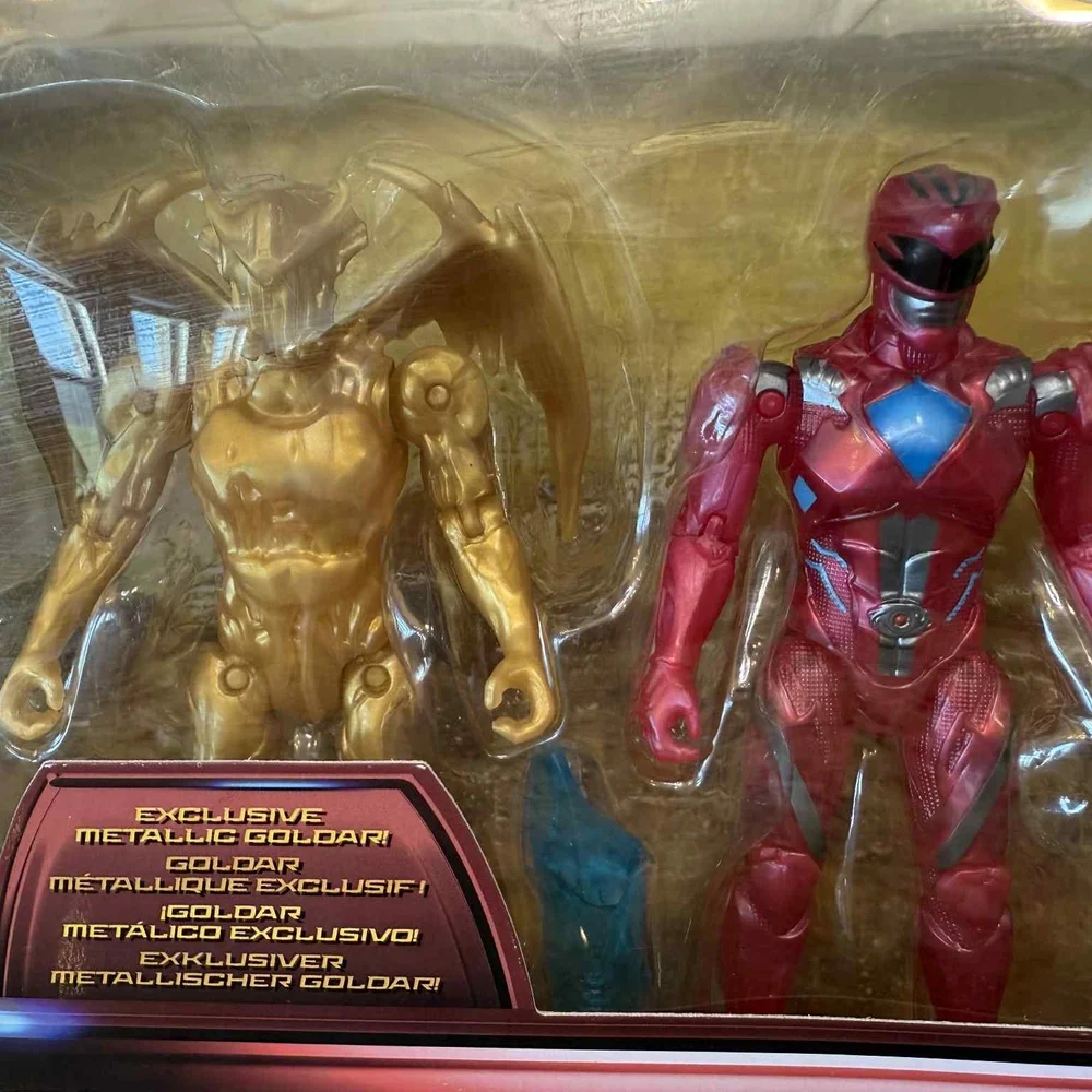 Power Rangers Movie Goldar & Red Ranger Set Saban’s - Picture 3 of 7